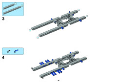 LEGO 8258 instructions page 5 – build guide